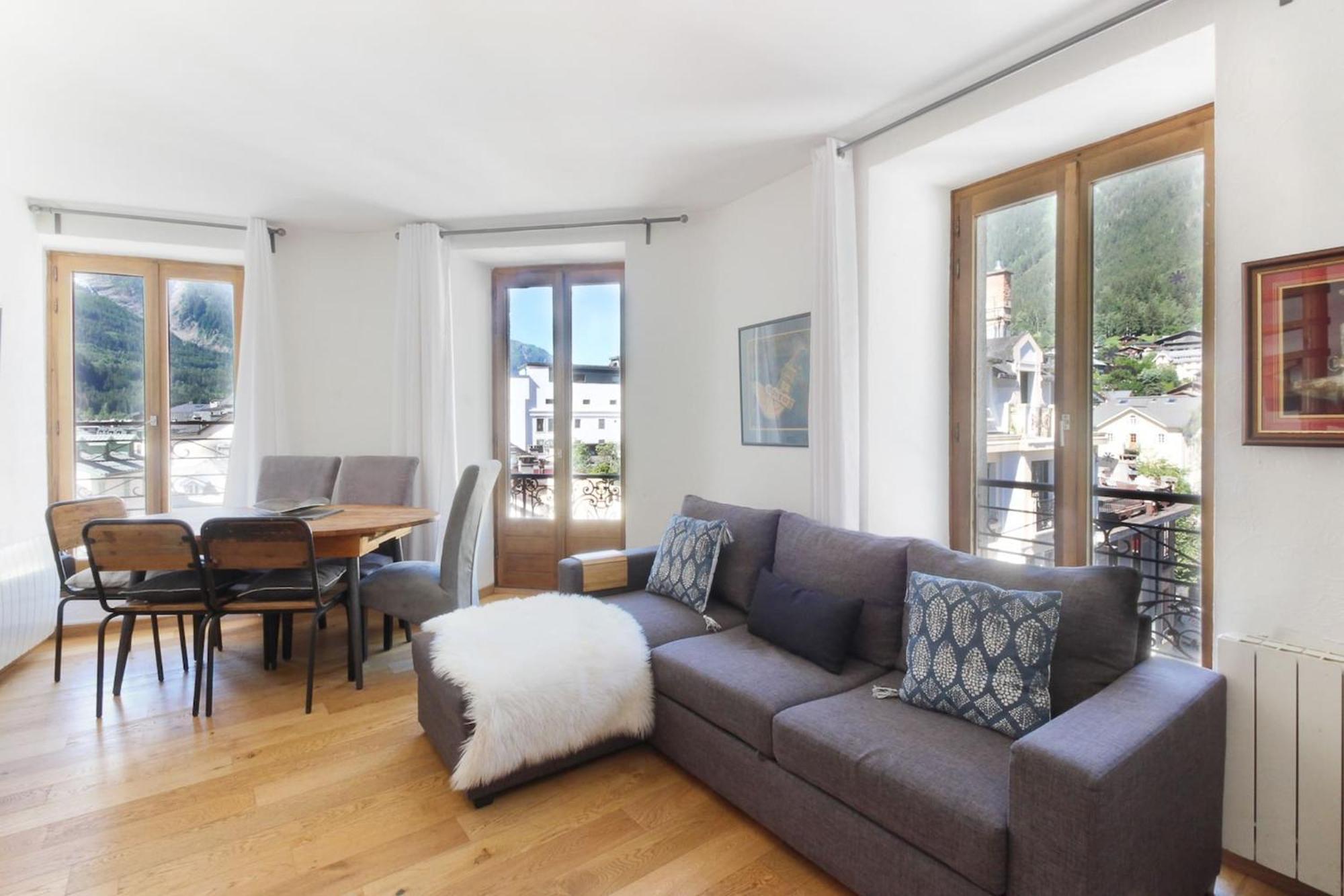 Nook 43 The Corner Central 3 Bedroom Apt Chamonix Bagian luar foto